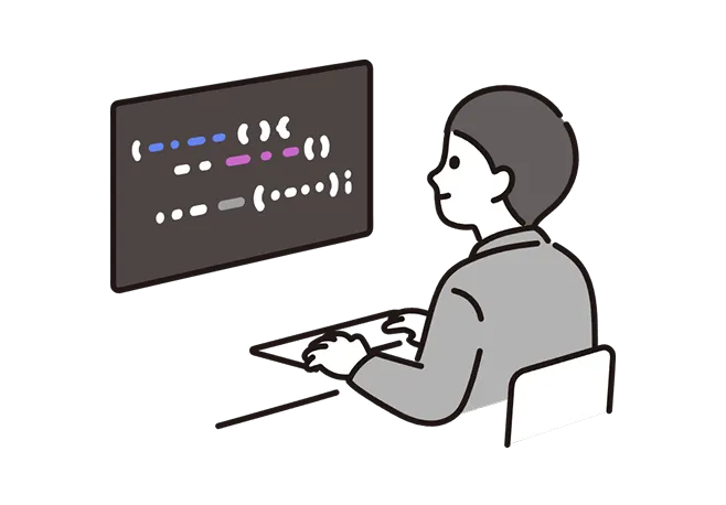 ハンズオン形式で講座を受講している様子
